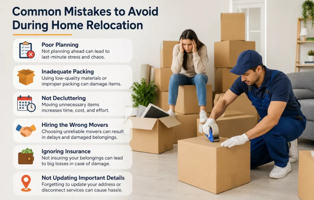 Common Mistakes to Avoid During Home Relocation
